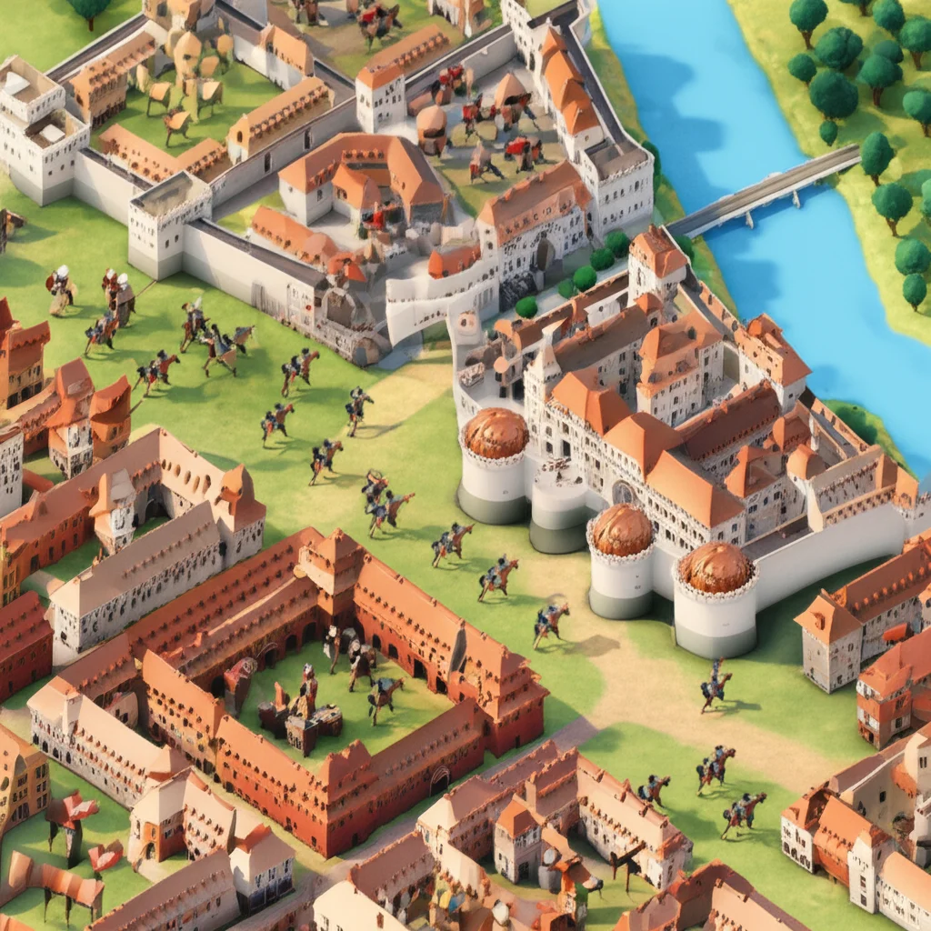 Historical artwork depicting the Battle of Siege of Vienna