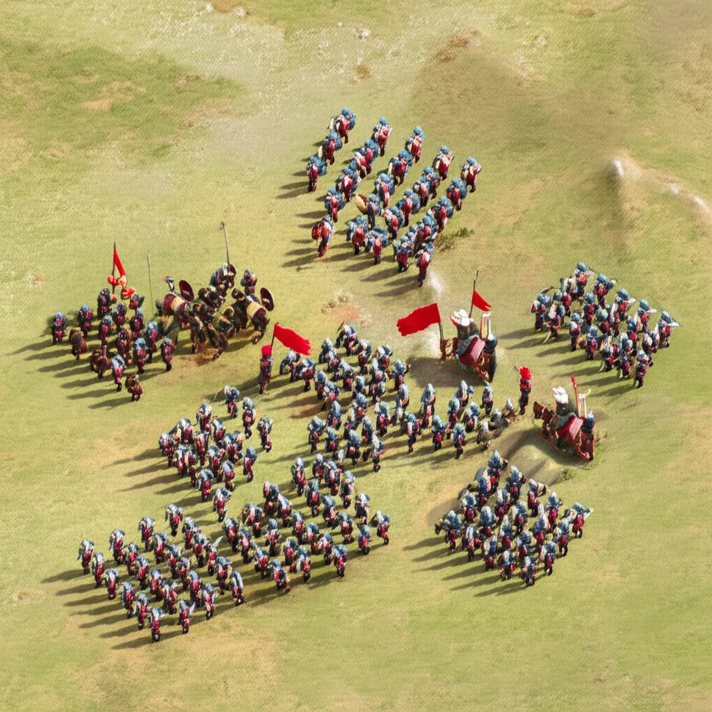 Historical artwork depicting the Battle of Battle of Chaldiran