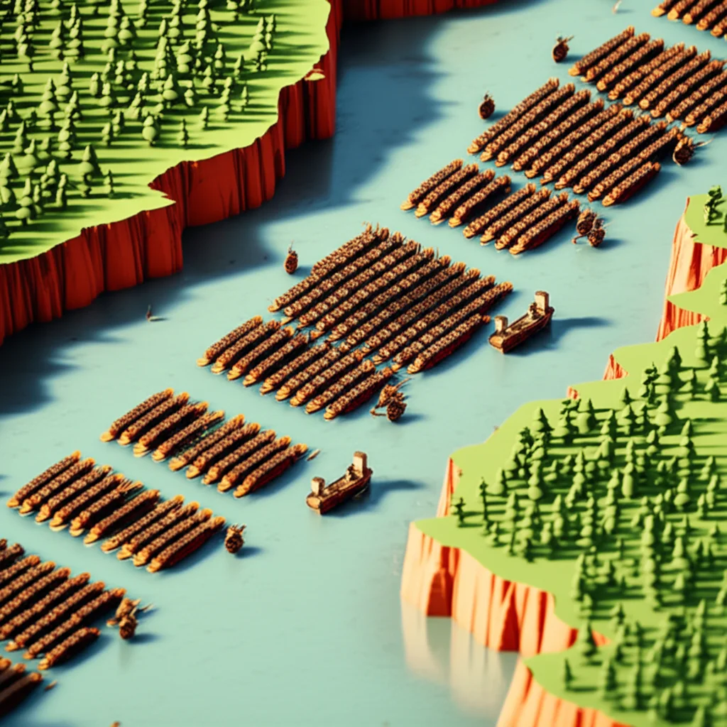 Historical artwork depicting the Battle of Battle of Red Cliffs