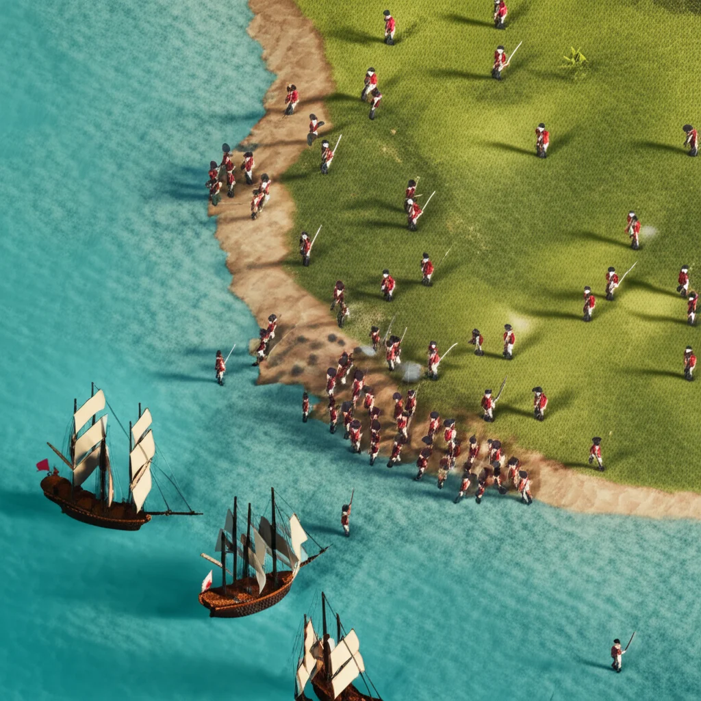 Historical artwork depicting the Battle of Battle of Cape St Vincent