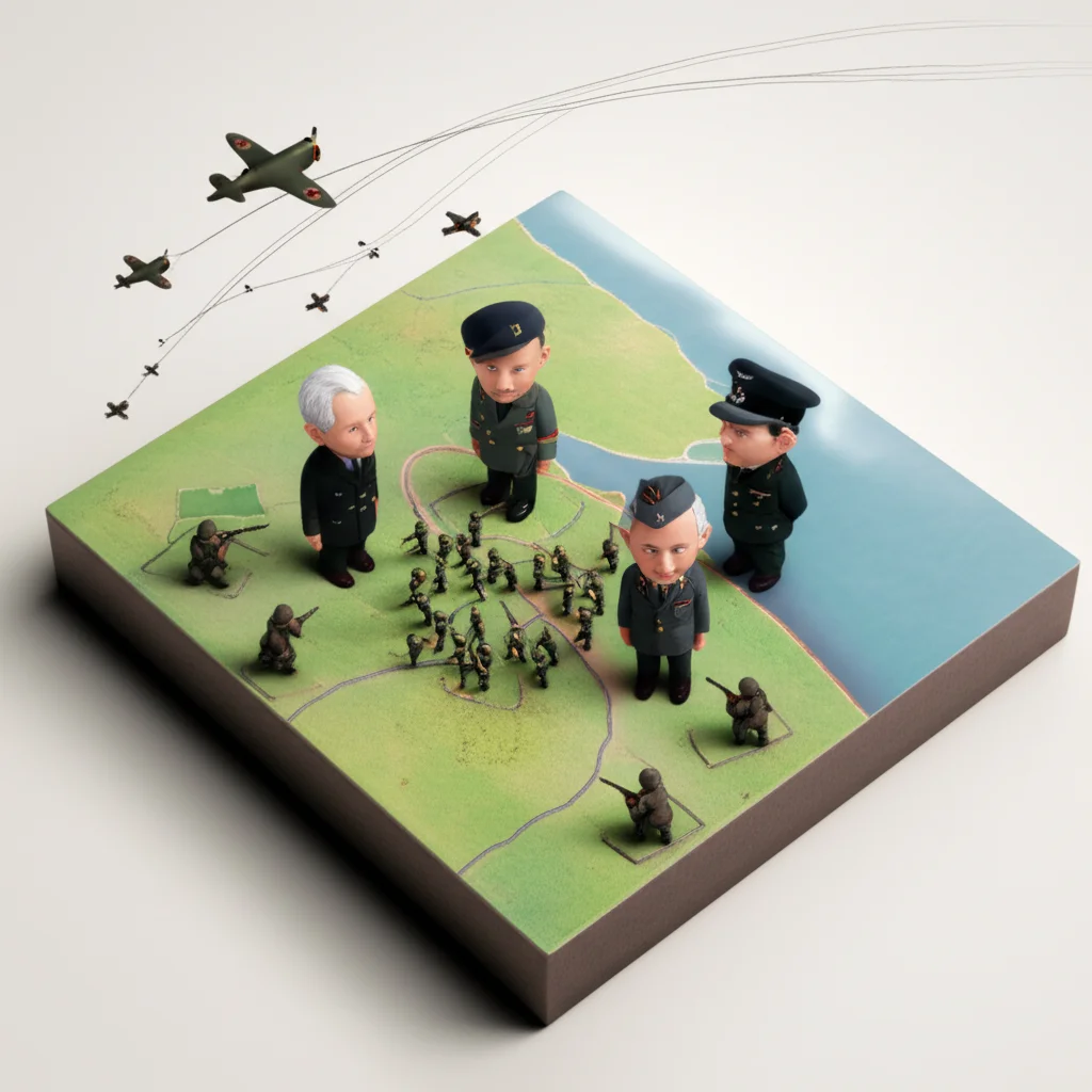 Historical artwork depicting the Battle of Battle of Britain