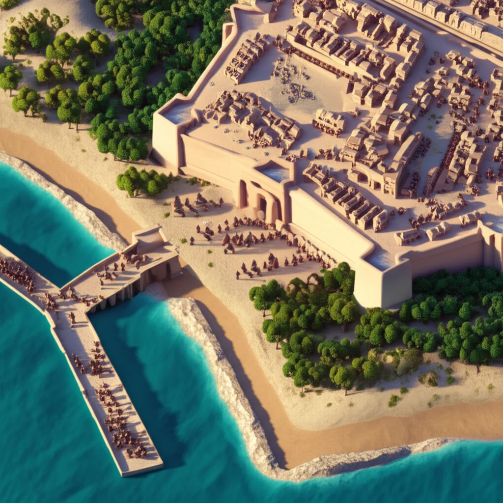 Historical artwork depicting the Battle of Siege of Syracuse