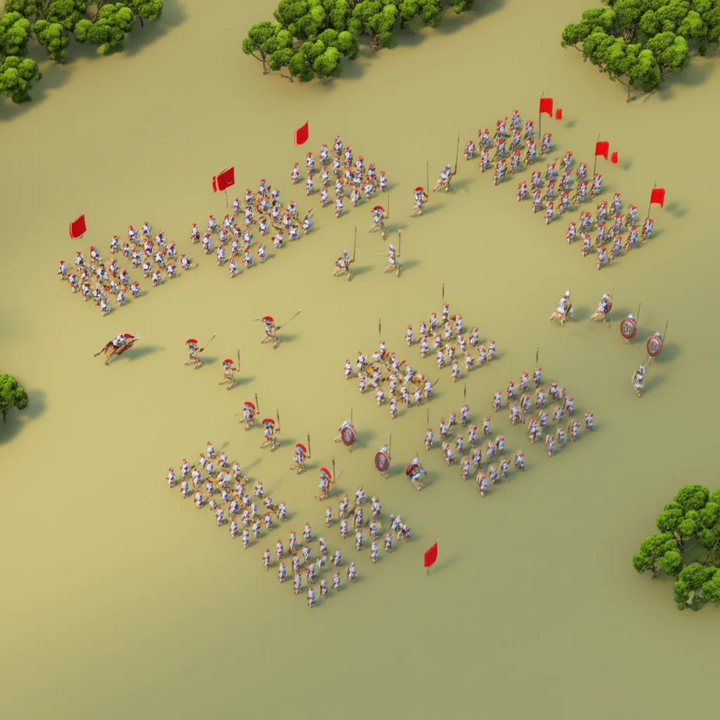 Historical artwork depicting the Battle of Battle of Chaeronea