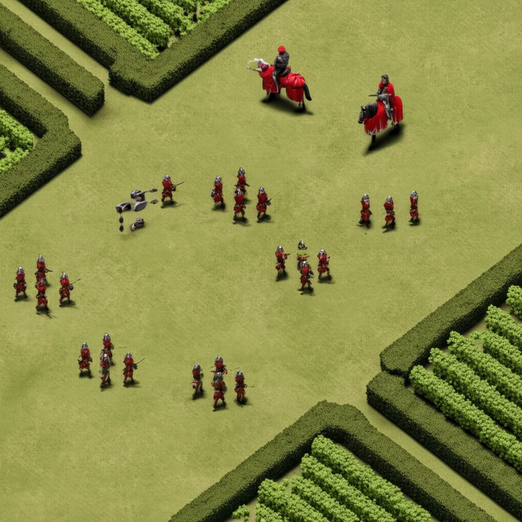 Historical artwork depicting the Battle of Battle of Poitiers